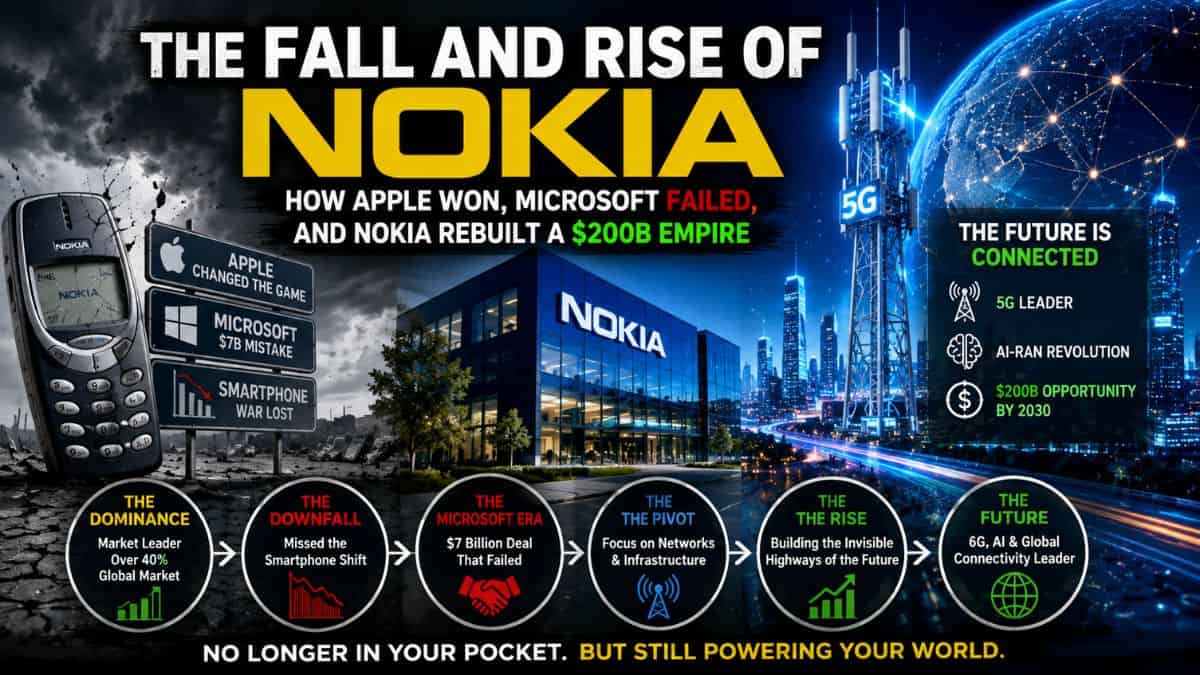 How Nokia Lost the Smartphone War and Rebuilt a Telecom Empire
