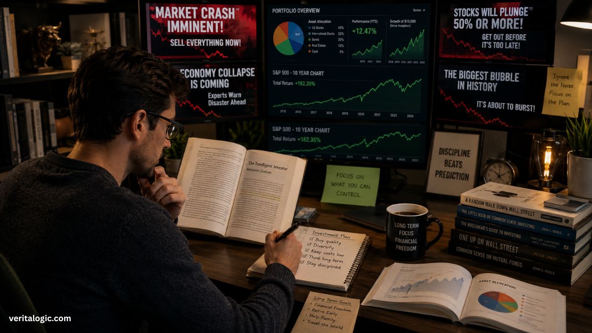 Financial literacy and long-term investing strategy during Market Crash Warnings